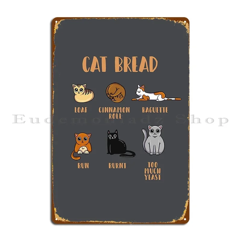 Vintage Collectible Tins - Cat Bread The Catloaf Collection Metal