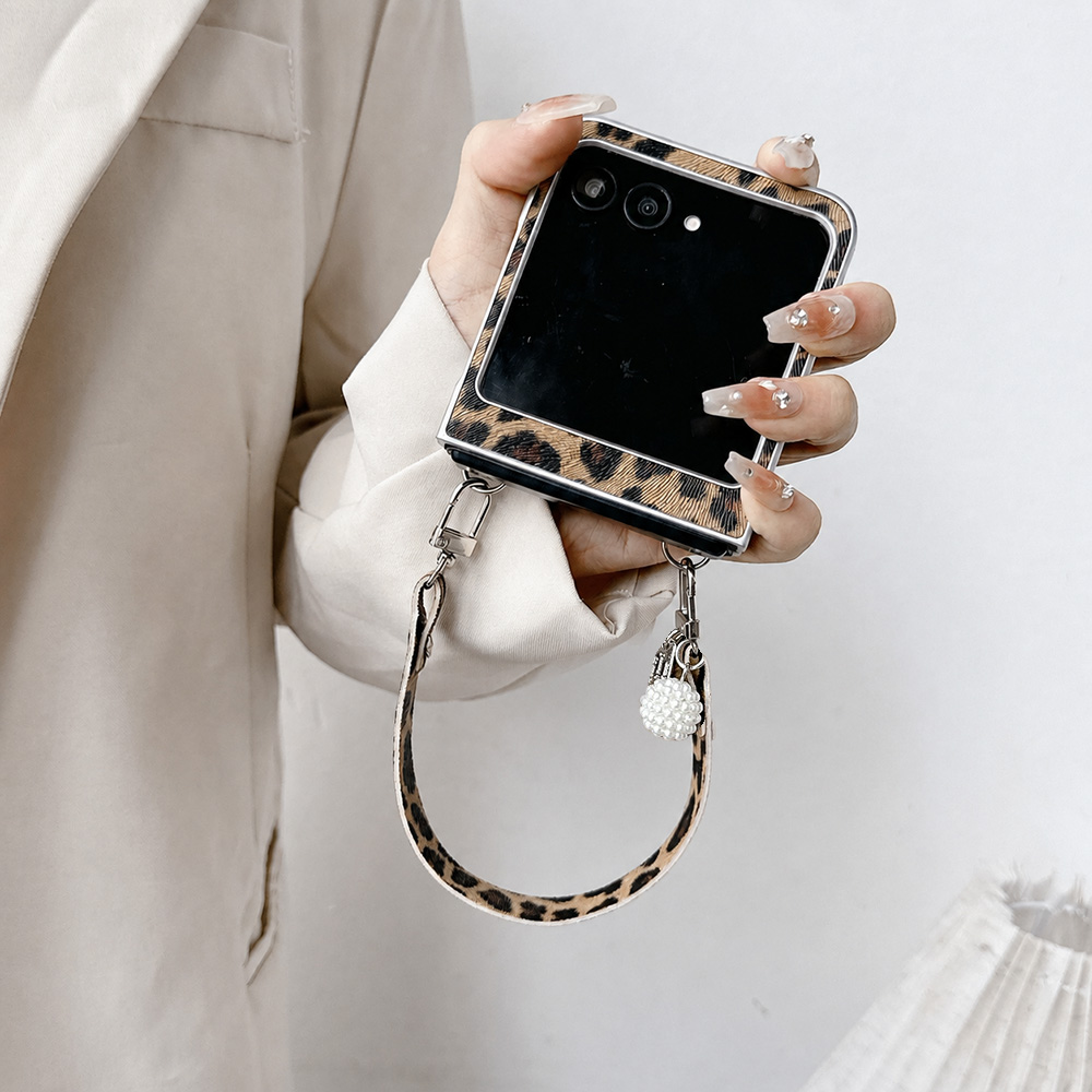 Leopard Print Folding Flip Pho - Vintage Items ulasan dan harga