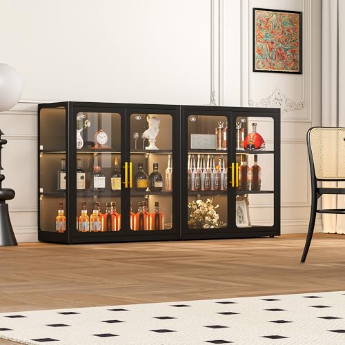 Display Cabinet with Glass Doo - Collectible Collection ulasan dan harga