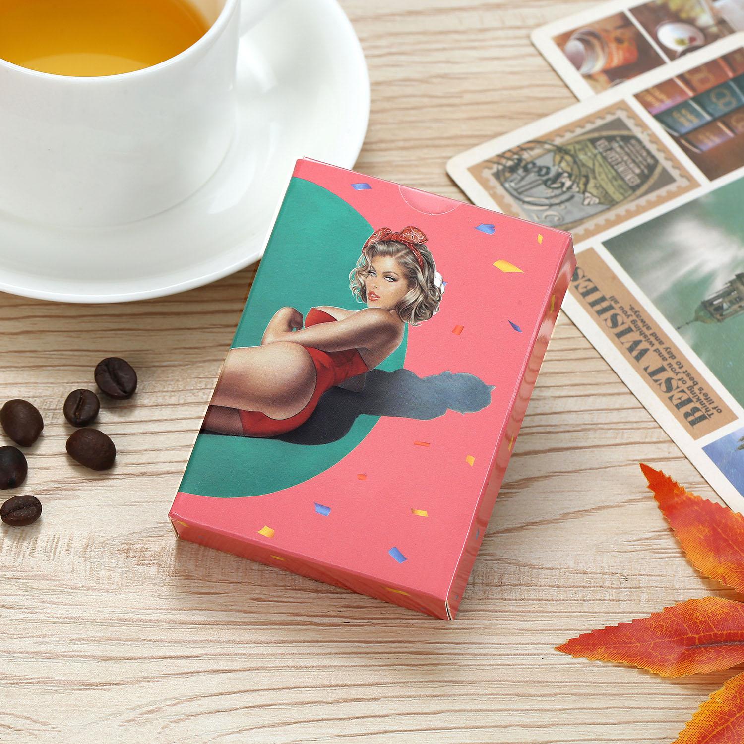 Vintage Deck Cards Retro Poker - Vintage Collectible Board Games ulasan dan harga