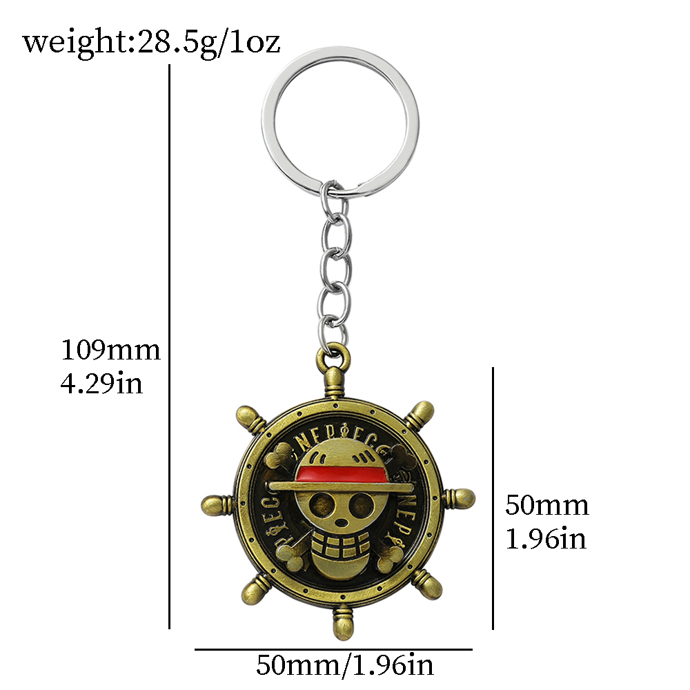 One Piece Anime Keychain Luffy - Vintage Items ulasan dan harga