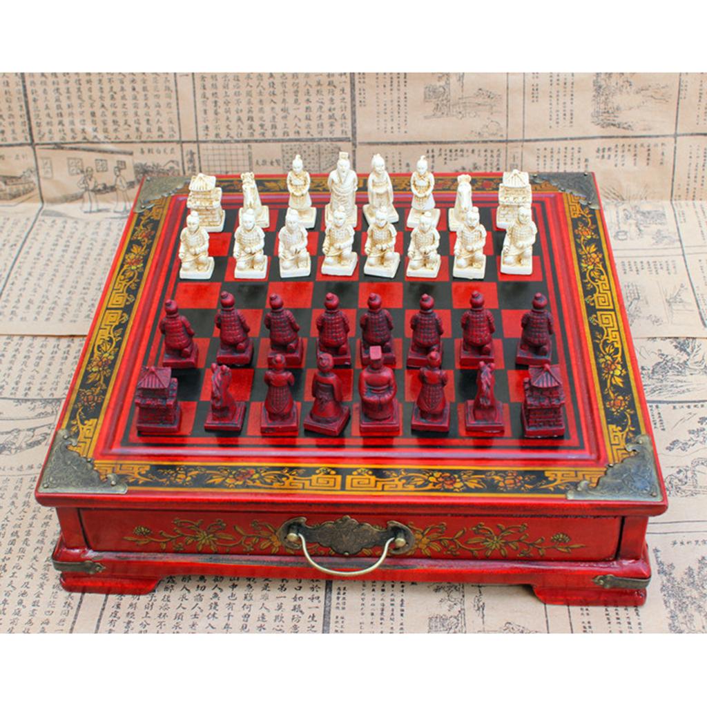 Vintage Chinese Terracotta Che - Vintage Collectible Board Games ulasan dan harga