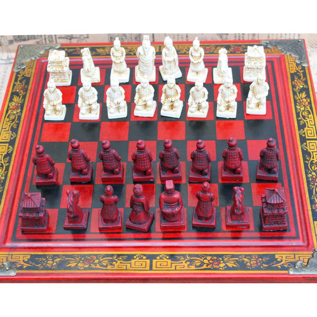 Vintage Chinese Terracotta Che - Vintage Collectible Board Games ulasan dan harga