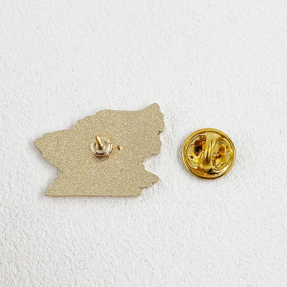 Fanged Wolf Metal Brooch, Dark - Vintage Collectible Clothing ulasan dan harga