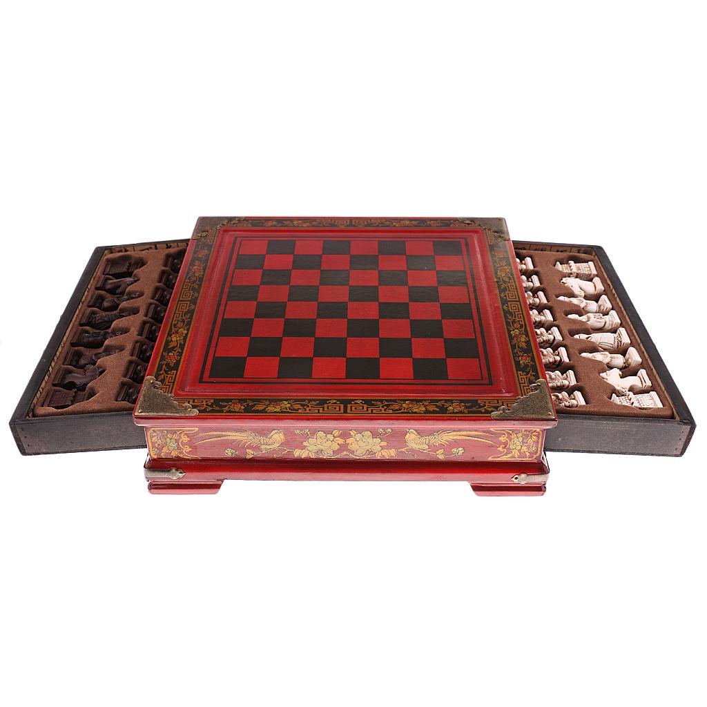 Chinese Chess Set Vintage Terr - Vintage Collectible Board Games ulasan dan harga