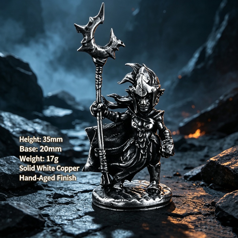 White Copper Goblin Warrior Mi - Vintage Collectible Board Games ulasan dan harga