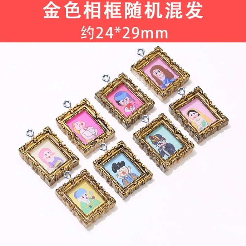 10Pcs Flatback Cabochon Vintag - Vintage Items ulasan dan harga