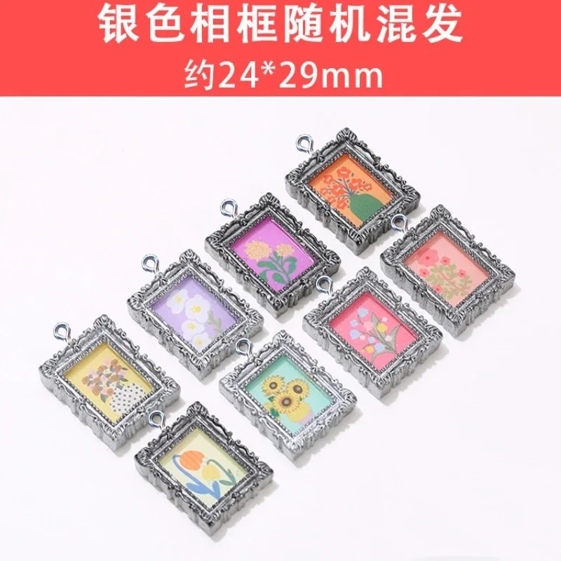 10Pcs Flatback Cabochon Vintag - Vintage Items ulasan dan harga