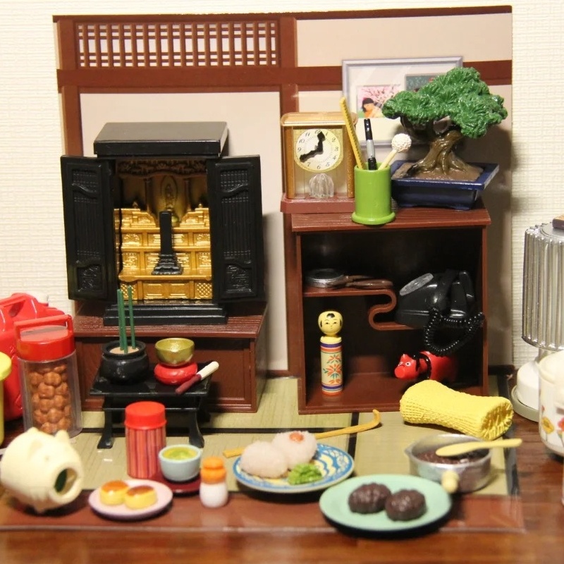 Re-Ment Vintage 80s Grandparen - Vintage Collection Playset ulasan dan harga