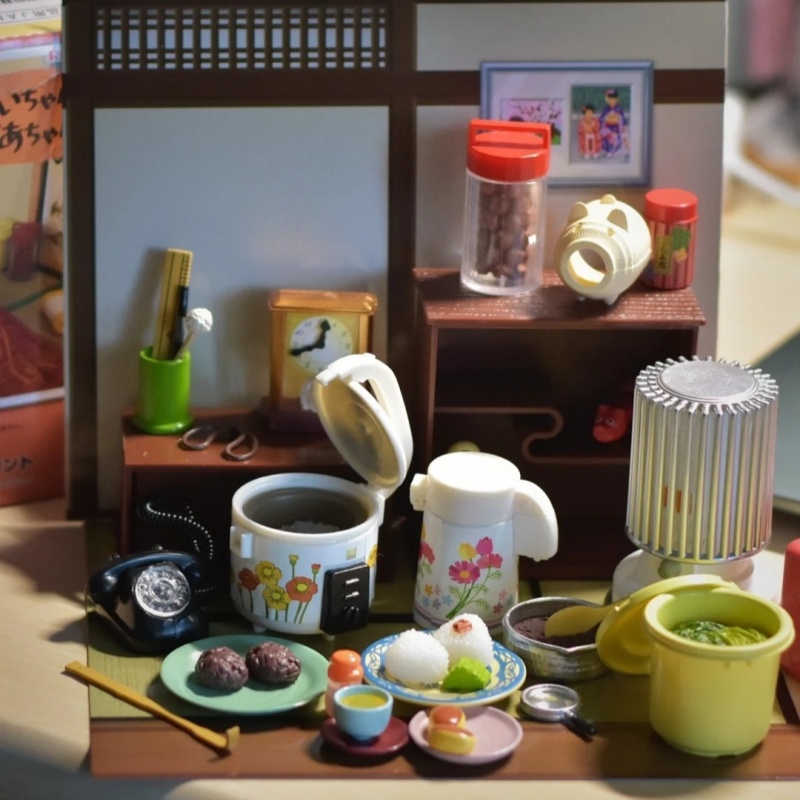 Re-Ment Vintage 80s Grandparen - Vintage Collection Playset ulasan dan harga
