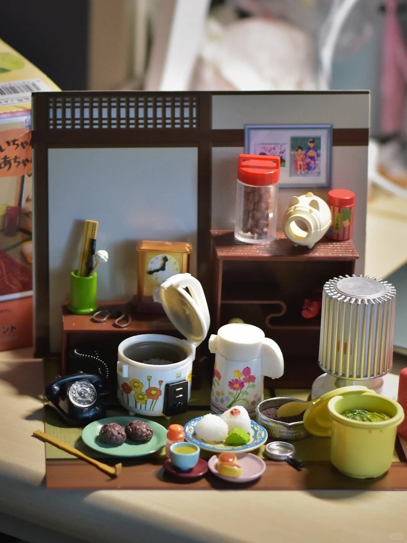 Re-Ment Vintage 80s Grandparen - Vintage Collection Playset ulasan dan harga