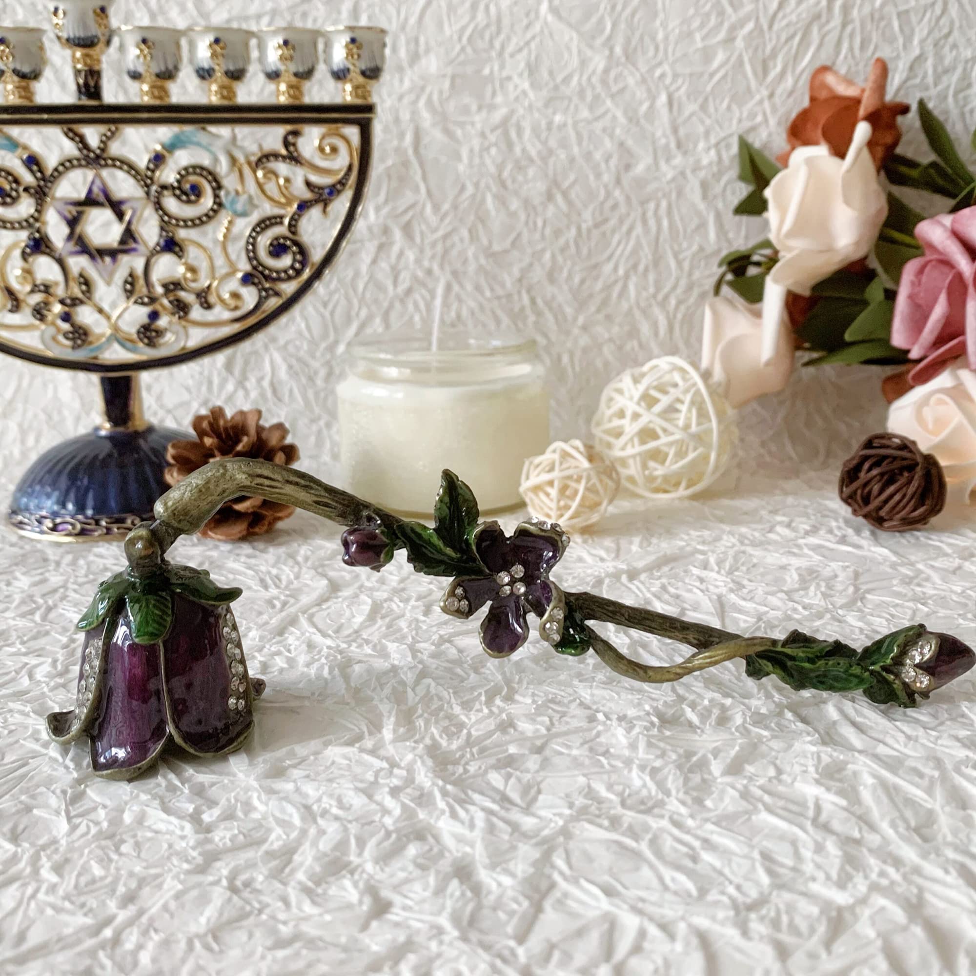 Luxury Menorah Candle Snuffer  - Collectible Collection ulasan dan harga