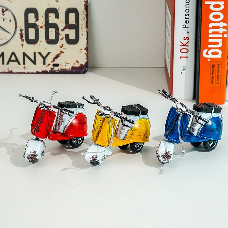 Vintage Retro Metal Plane Moto - Vintage Collectible Tins ulasan dan harga