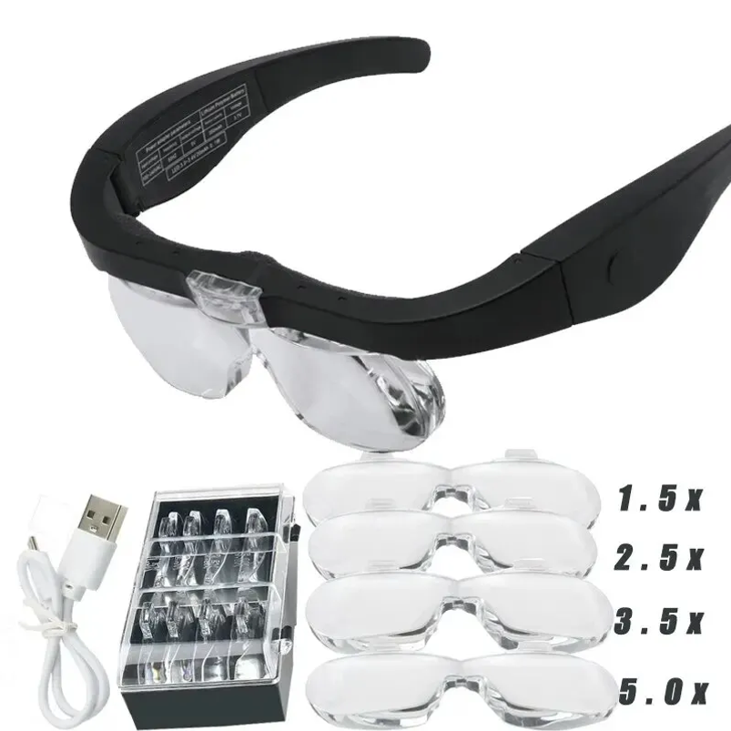 Head‑mounted Magnifying Glasse - Darkroom Enlarger Lens ulasan dan harga