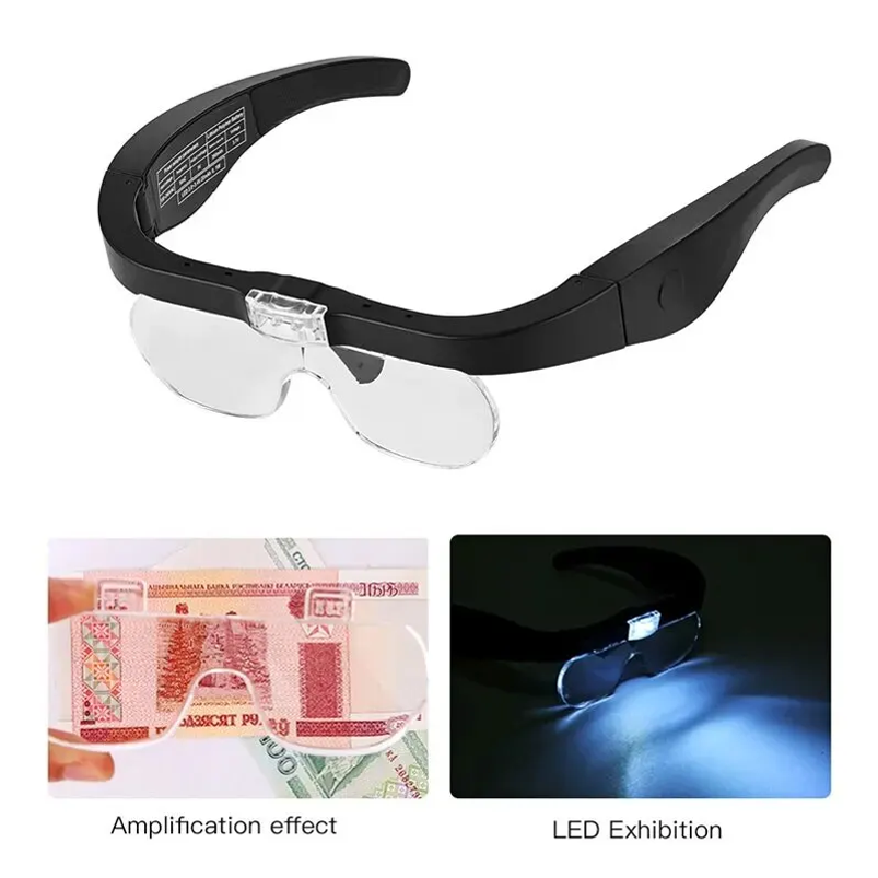 Head‑mounted Magnifying Glasse - Darkroom Enlarger Lens ulasan dan harga