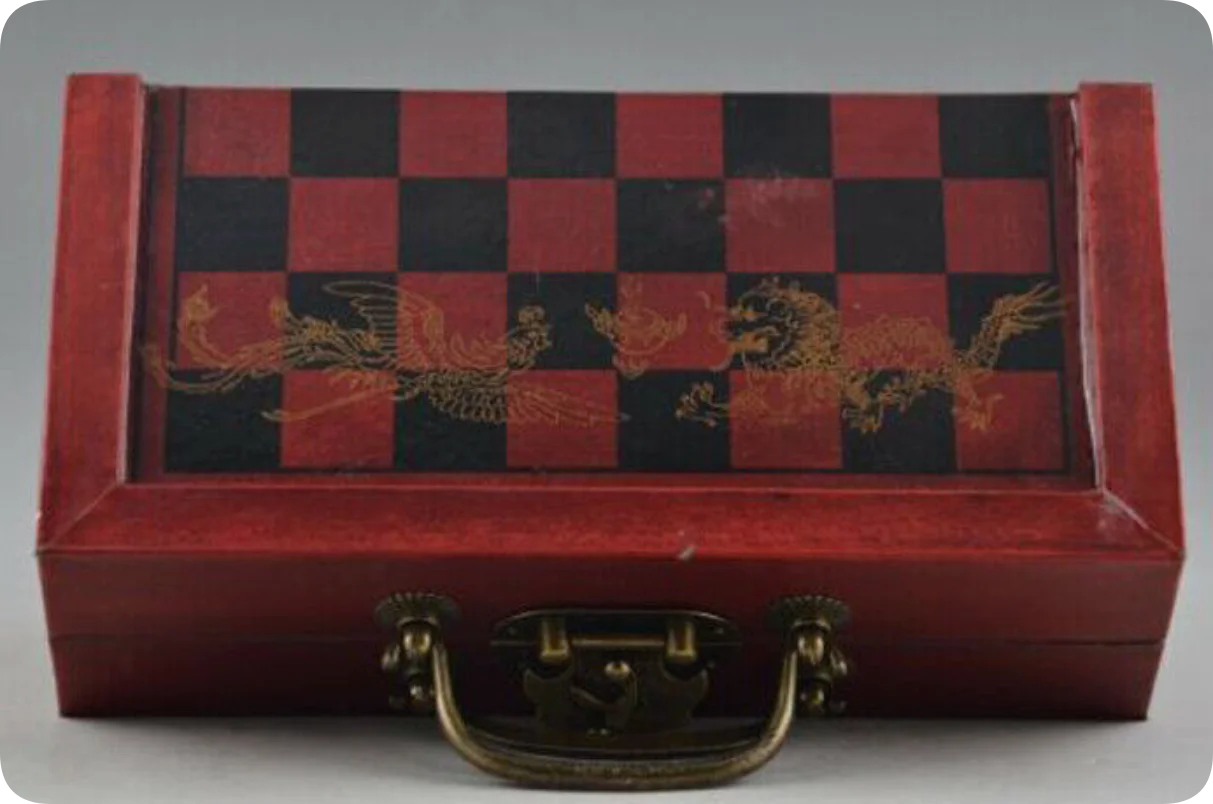Foldable Vintage Chess Set Boa - Vintage Collectible Board Games ulasan dan harga