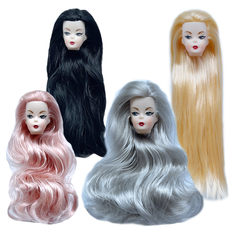 Blue Eye Wavy Curls Hair Doll  - Vintage Items ulasan dan harga