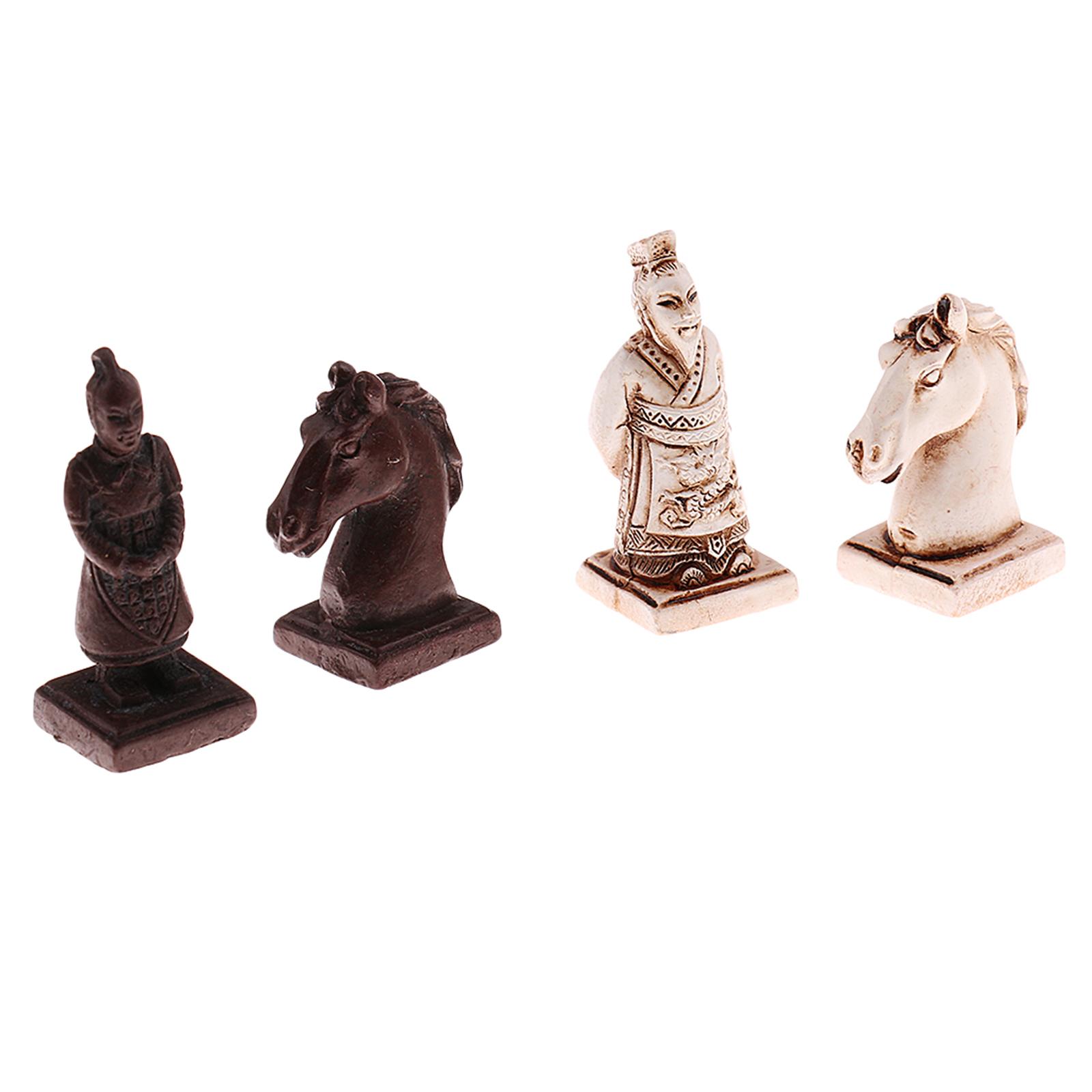 32Pcs/Set Resin Traditional Ch - Vintage Collectible Board Games ulasan dan harga