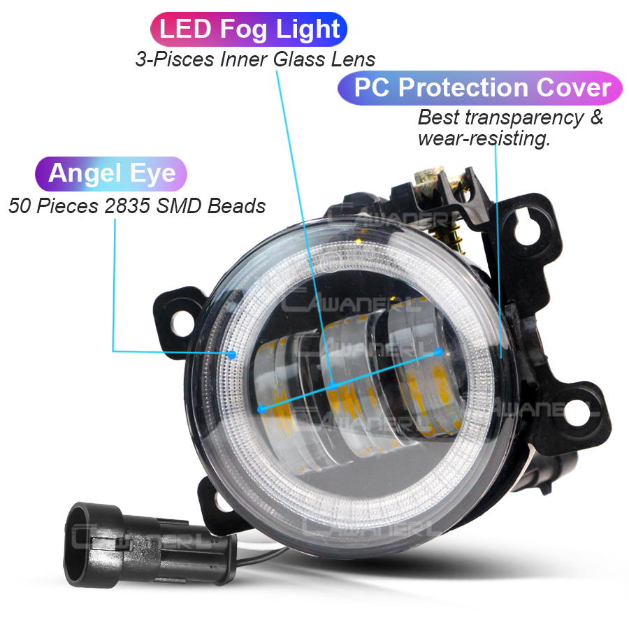 2 Pieces Car Right + Left LED  - Darkroom Enlarger Lens ulasan dan harga
