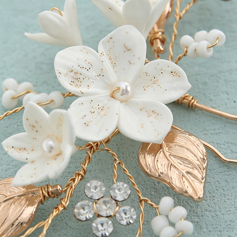 Bride Headpiece Hairpin Pearl  - Vintage Items ulasan dan harga