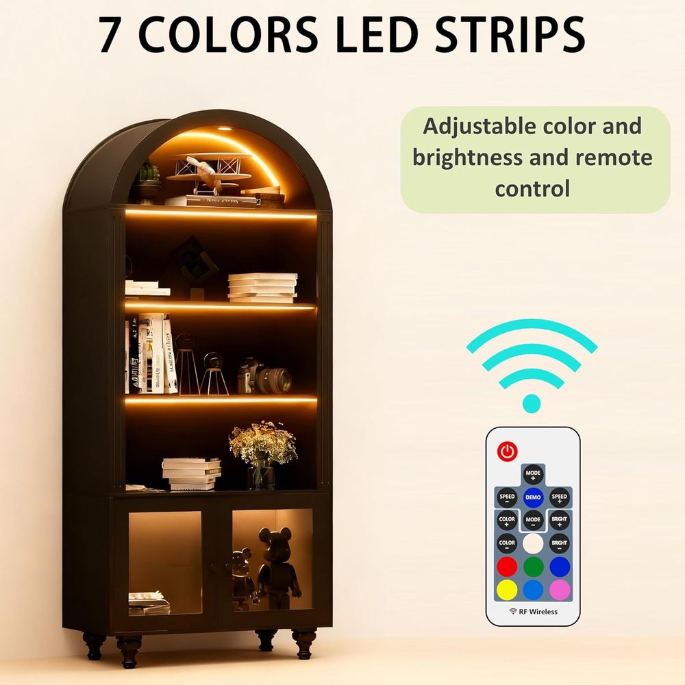 Wooden Arched Display Storage  - Collectible Collection ulasan dan harga