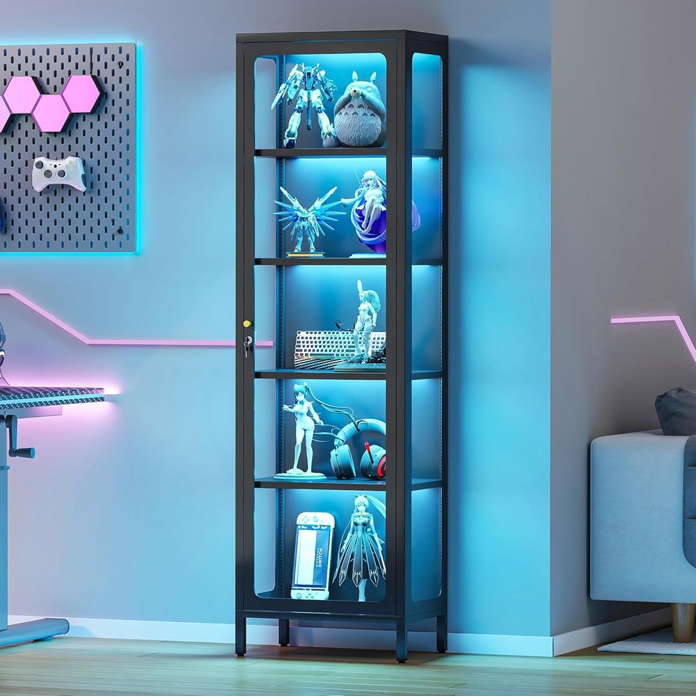 69 Glass Display Cabinet with  - Collectible Collection ulasan dan harga