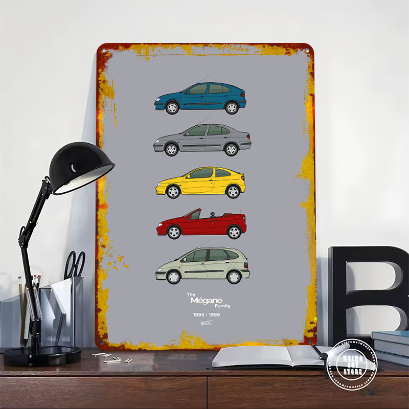 Sports Car Megane Collection 1 - Vintage Collectible Tins ulasan dan harga