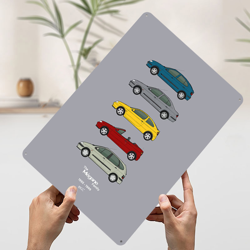 Sports Car Megane Collection 1 - Vintage Collectible Tins ulasan dan harga