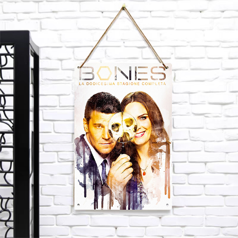 Bones Season 12 Poster Metal T - Vintage Collectible Tins ulasan dan harga