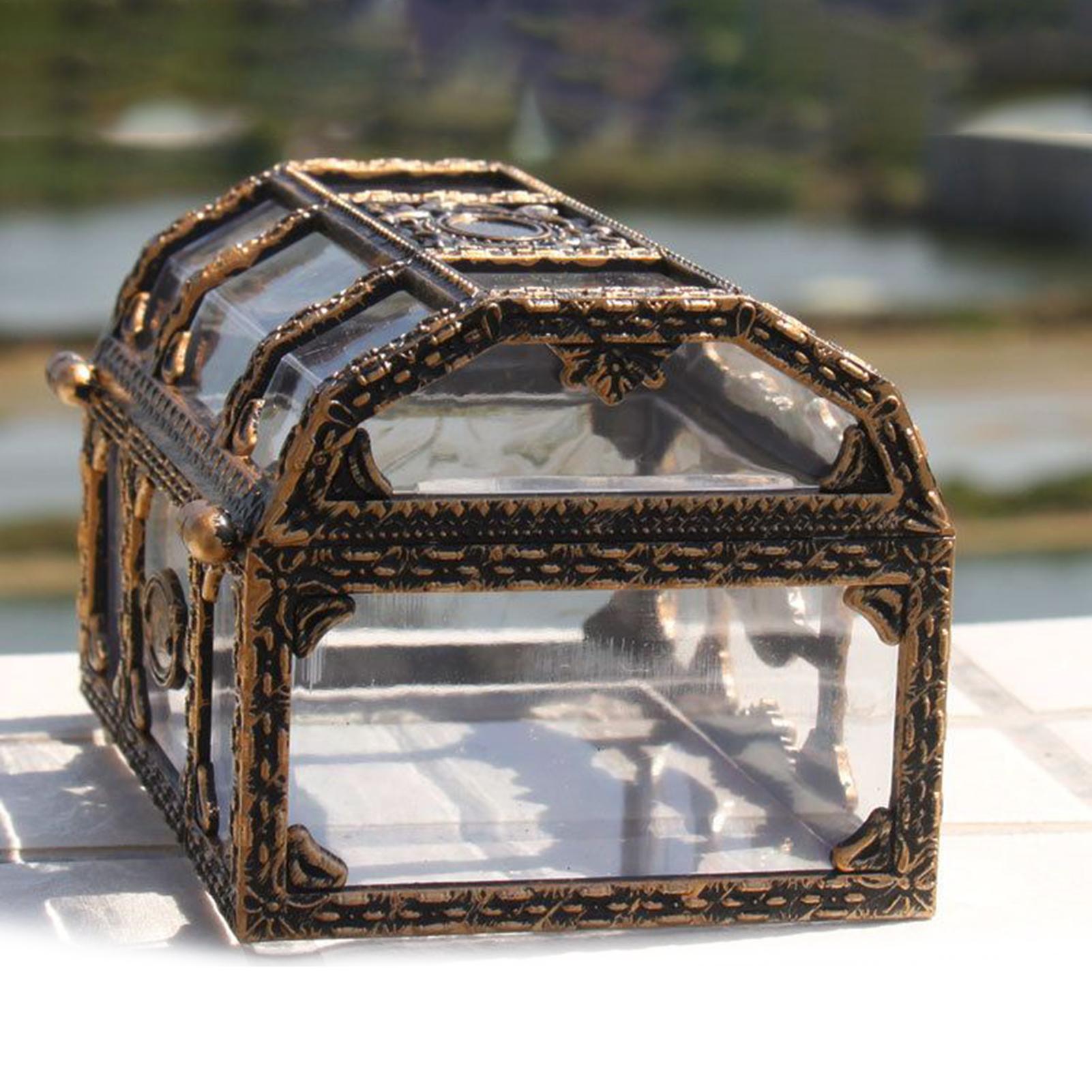 Pirate Jewelry Chest Transpare - Vintage Items ulasan dan harga